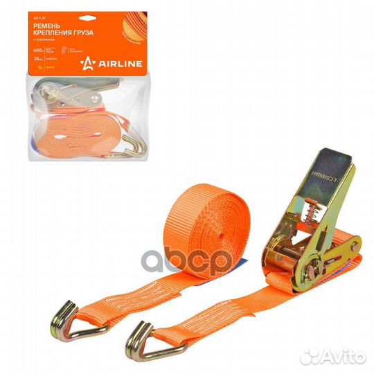 Ремень крепления груза с храповиком 9 м, 600 кг