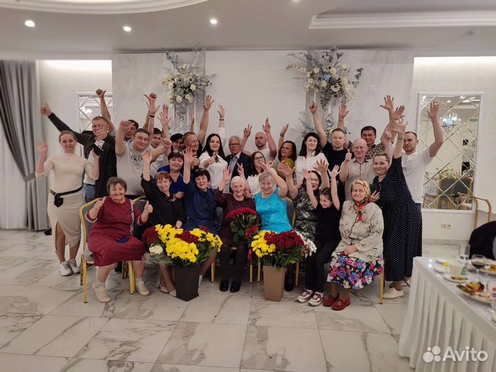 Ведущий, Тамада с муз.аппаратурой, жив.вокал