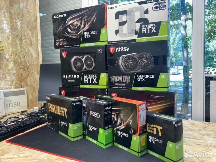 Игровые видеокарты Nvidia / AMD / RX /GTX/ RTX