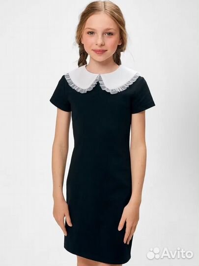 Платье для девочки школьное