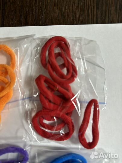 Новые Резинки для волос цветные
