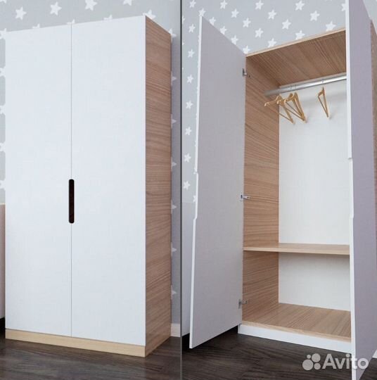 Удобный детский шкаф как икеа