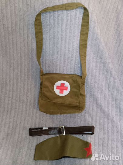 Военная сумка медсестры карнавальная для костюма