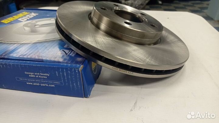 Диск тормозной передний Ford Focus 2, 3