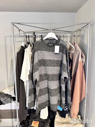 Number (N)ine Alpaca Grey свитер оригинал