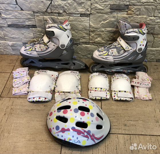 Роликовые коньки детские Fila X One Combo G 3 Set