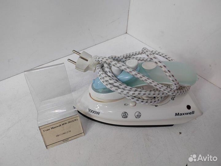 Утюг Maxwell MW-3012(W)