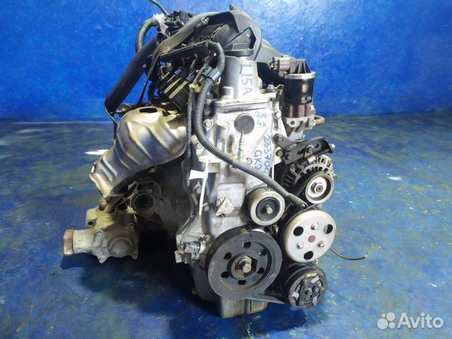 Двигатель Honda Mobilio Spike GK2 L15A vtec 2005