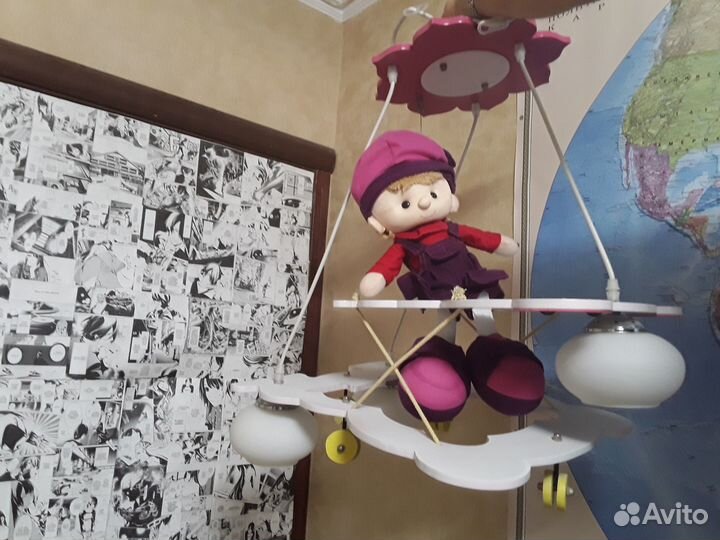 Люстра в детскую комнату