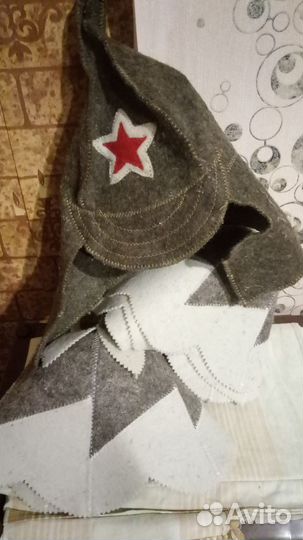 Шапка для бани