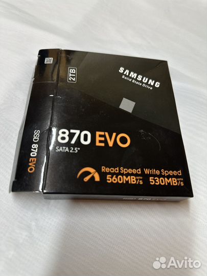Ssd samsung 870 evo 2tb