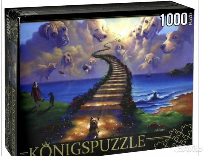 Пазлы 500 и 1000 штук