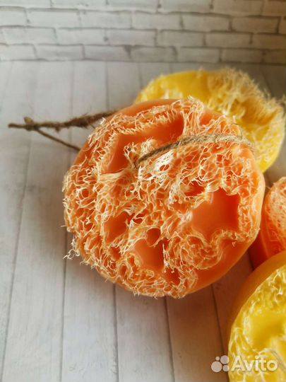 Мыло с люфой