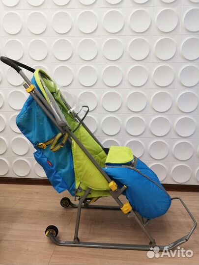 Детские санки-коляска 