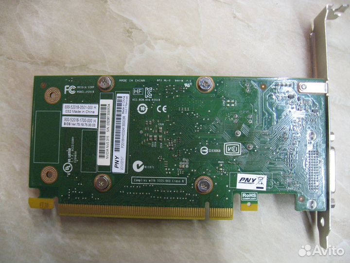 Видеокарта nvidia NVS 315