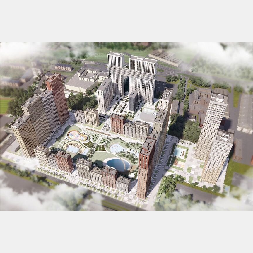 1-к. квартира, 49,7 м², 35/43 эт.