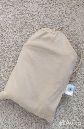 Трикотажный слинг-шарф Diva Milano бежевый