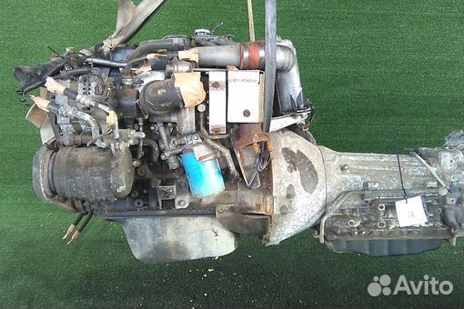 Двигатель в сборе двс nissan caravan E24 TD27T 199