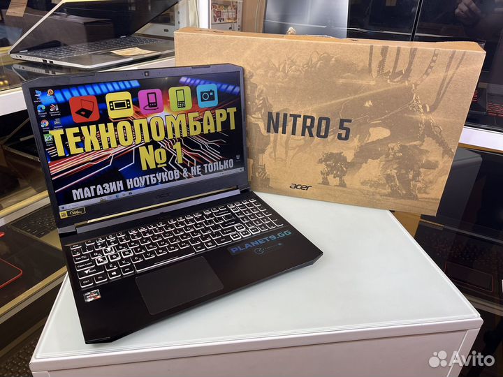 Acer Nitro Ryzen 5 5600H/16Gb/SSD 512Gb/RTX 3060