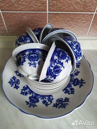 Чайно-кофейный сервиз (не полный)