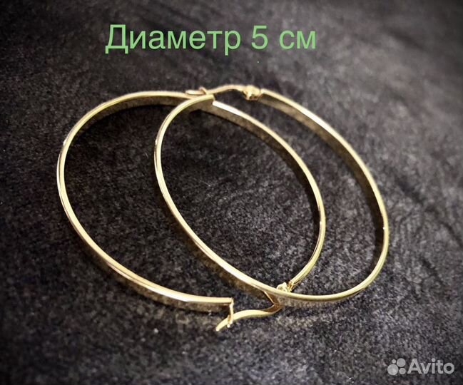 Серьги кольца, серьги капельки, брошь