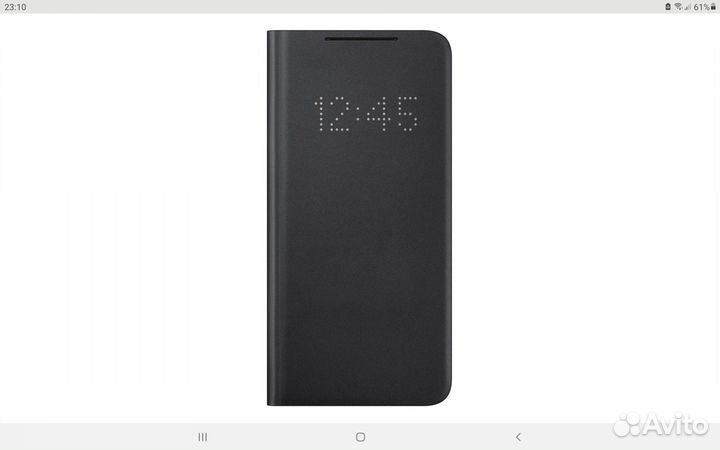 Чехол Samsung Galaxy LED View Cover S21 Ultra Нов