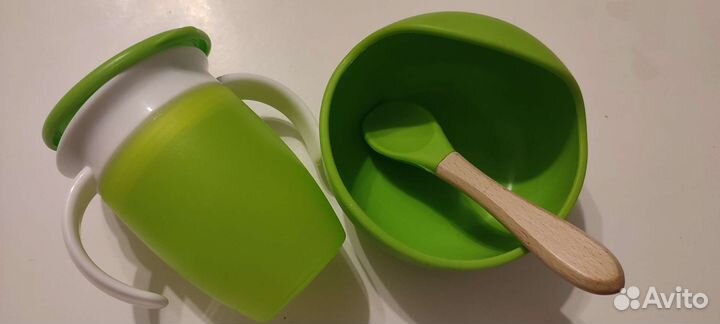 Силиконовая посуда для малышей Munchkin