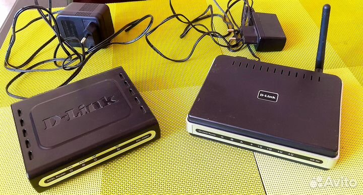 Роутеры D-Link DSL-2500U и D-Link DIR-300
