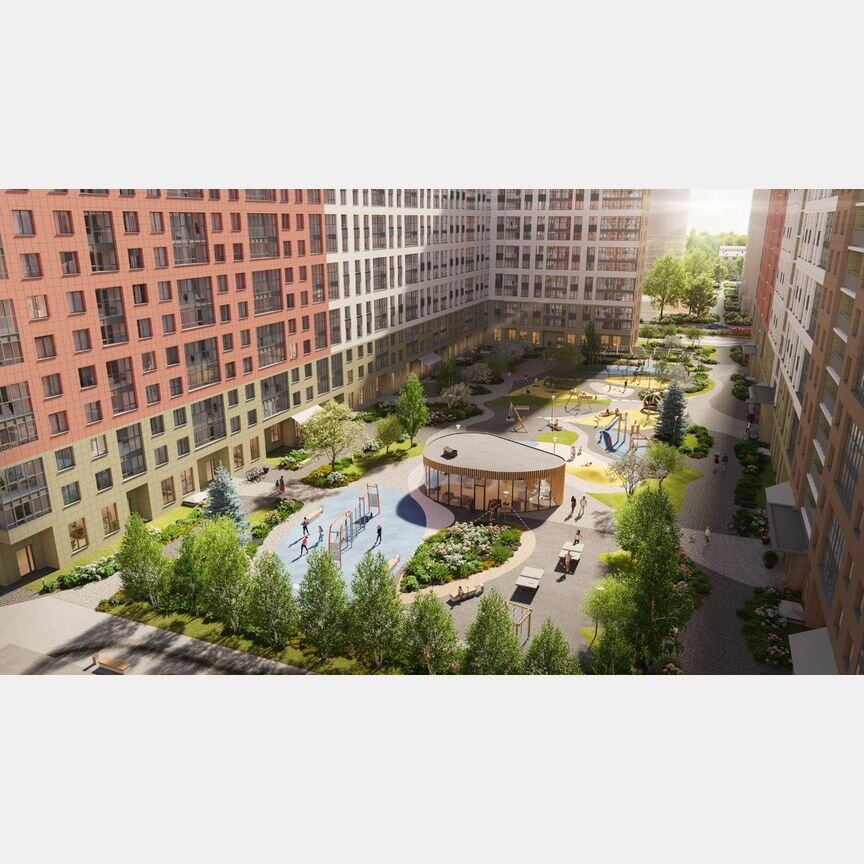 2-к. квартира, 60,6 м², 24/25 эт.