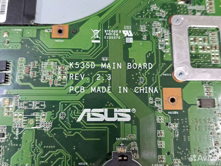 Материнская плата Asus K53SD