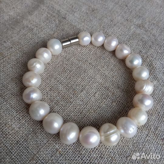 Натуральный Жемчуг Янтарь Бусы Браслет