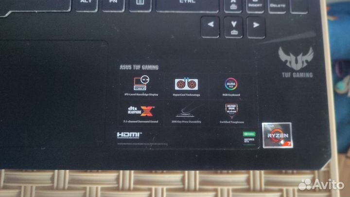 Ноутбук Asus tuf gaming fx505d