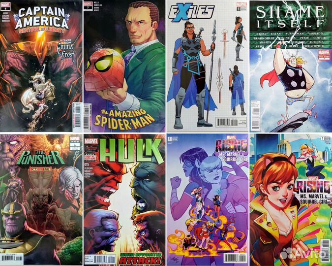 Комиксы на английском Marvel. Часть 3