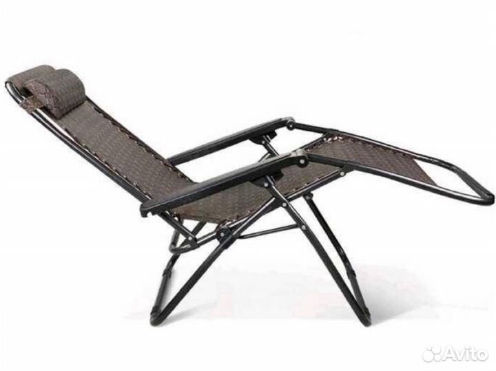 Шезлонг пляжный складной 2шт