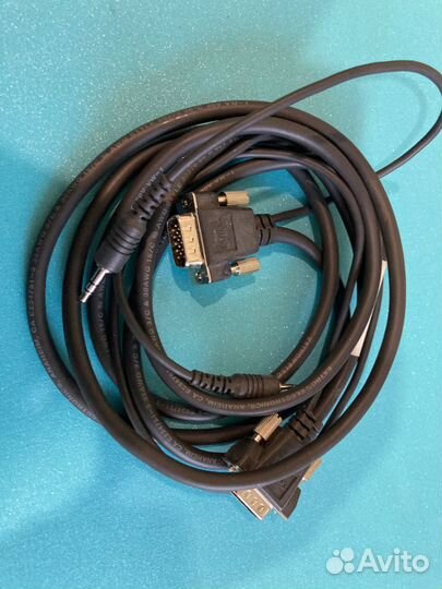 Видео кабели hdmi, DVI, VGA. Переходники. USB-каб