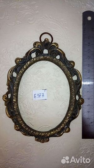 Бронзовая рамка для фотографий