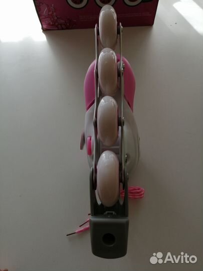 Роликовые коньки для девочки, рр 30-33