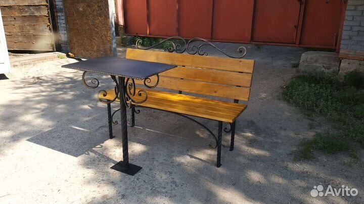 Кованые изделия. Оградки, кресты, лавочки и др