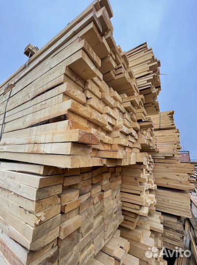 Доска обрезная 25х150