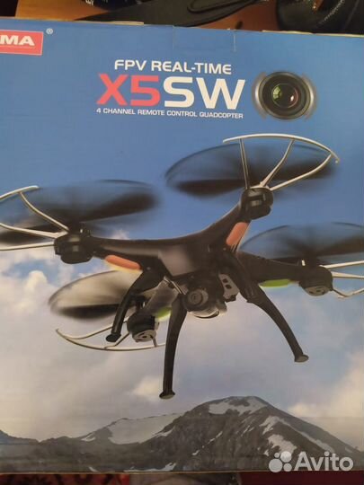 Квадрокоптер с камерой новый