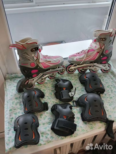 Детские ролики и защита