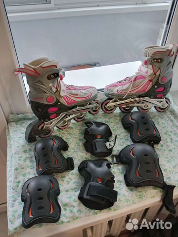 Детские ролики и защита