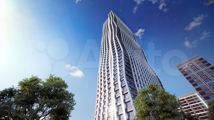 Квартира-студия, 26,8 м², 19/52 эт.