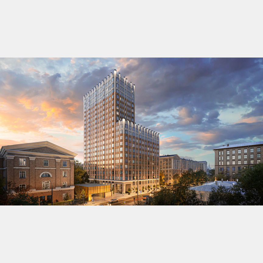 3-к. апартаменты, 92,5 м², 5/21 эт.