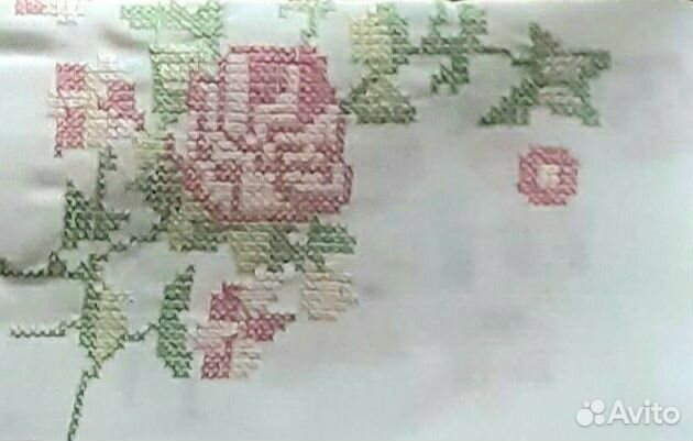 Скатерть с салфетками с вышивкой набор Прованс