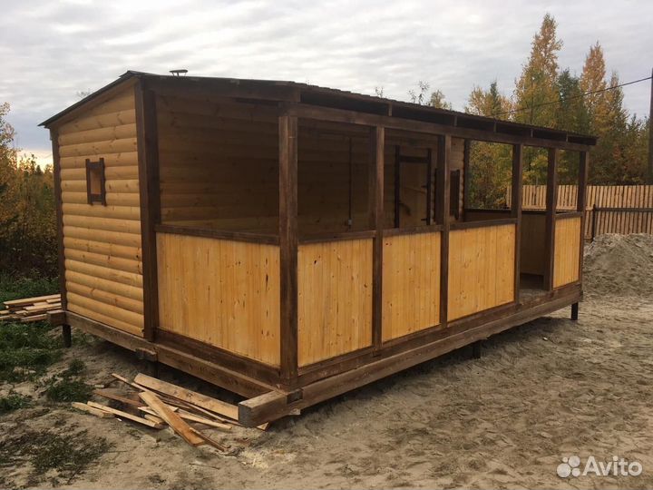 Готовые модульные бани под заказ