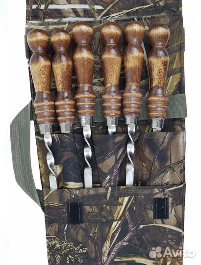 Шампура с Деревянной ручкой