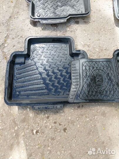 Резиновые коврики mitsubishi outlander XL