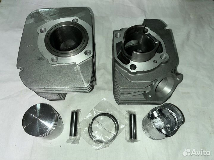 Цилиндр в сборе Ява 350 - 638, 639, 640