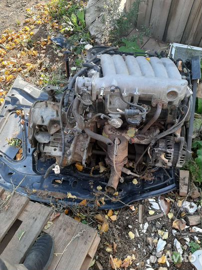 Двигатель mitsubishi 6g73 с коробкой ат и мозгами